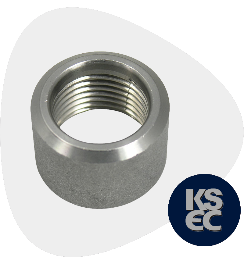 Alloy Steel Forged Threaded Half Coupling