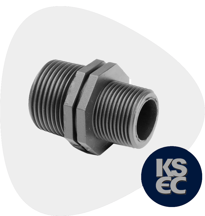 Alloy Steel Forged Threaded Hex Nipple