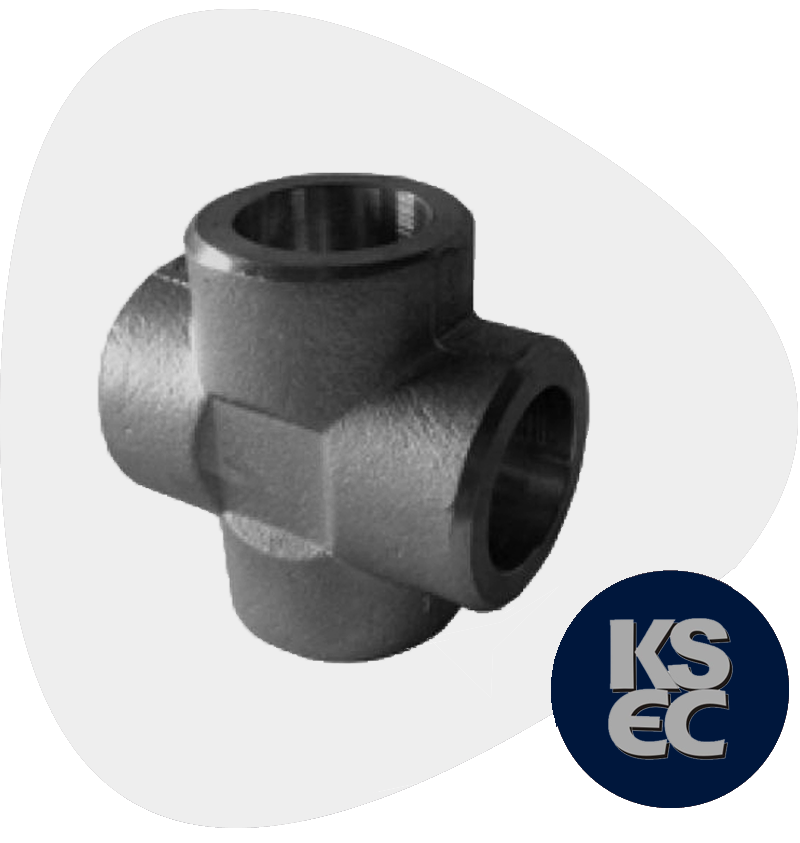 Carbon Steel Forged Socket Weld Cross