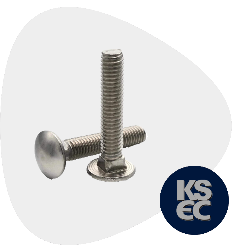 Nickel Carriage Bolts