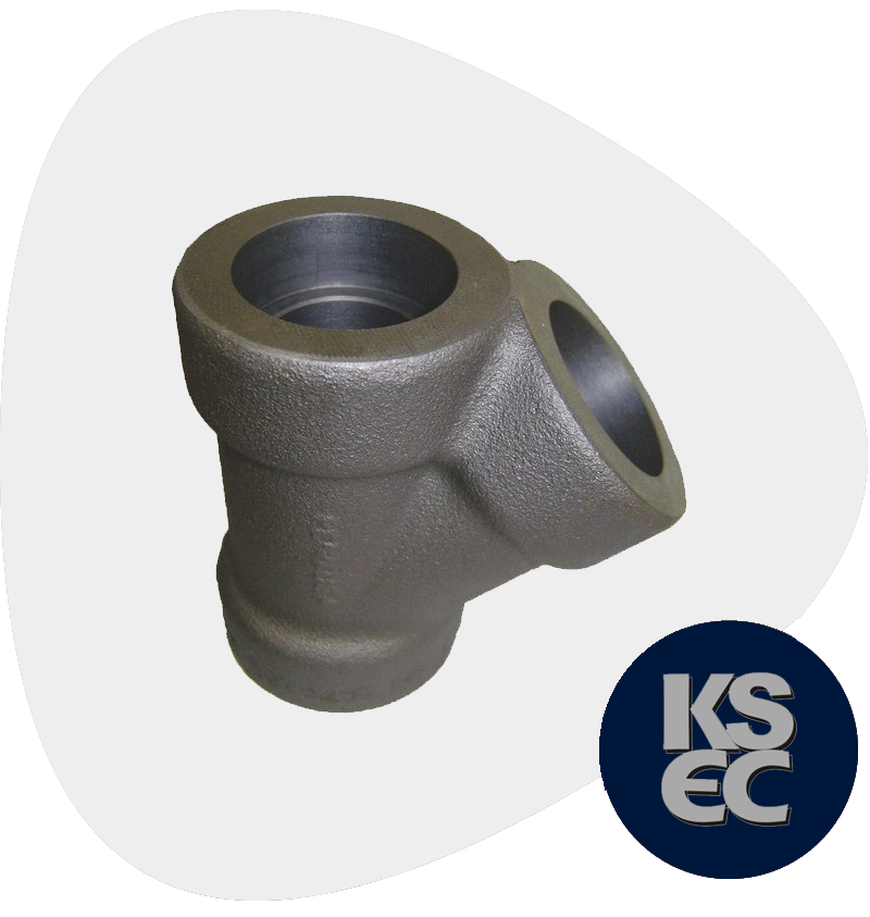 Carbon Steel Forged Socket Weld 45 Degree Lateral Tee