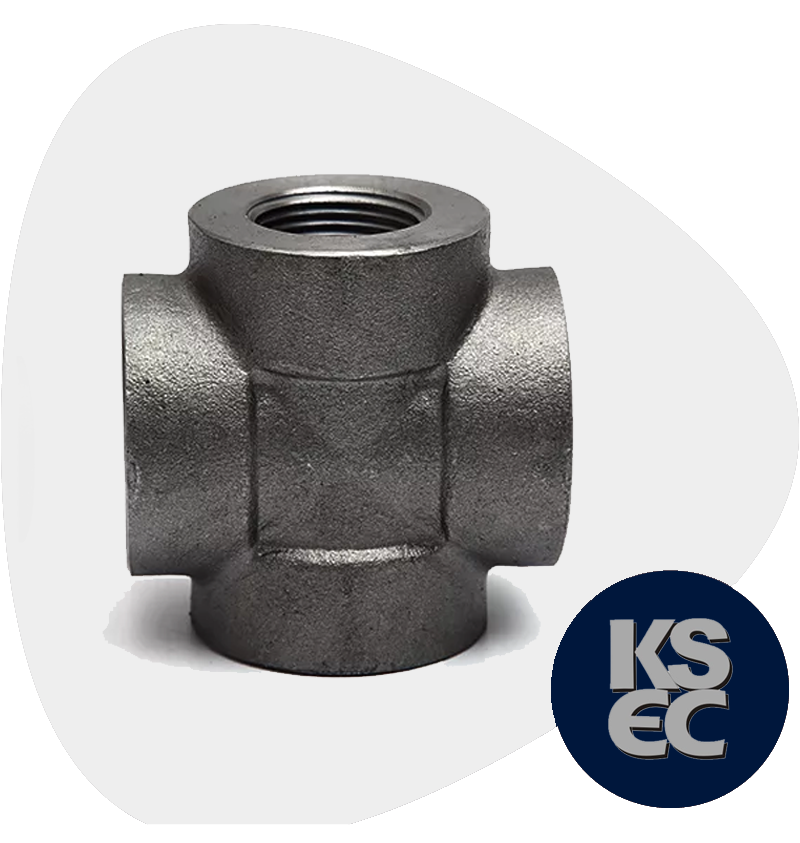 Carbon Steel Forged Threaded Cross