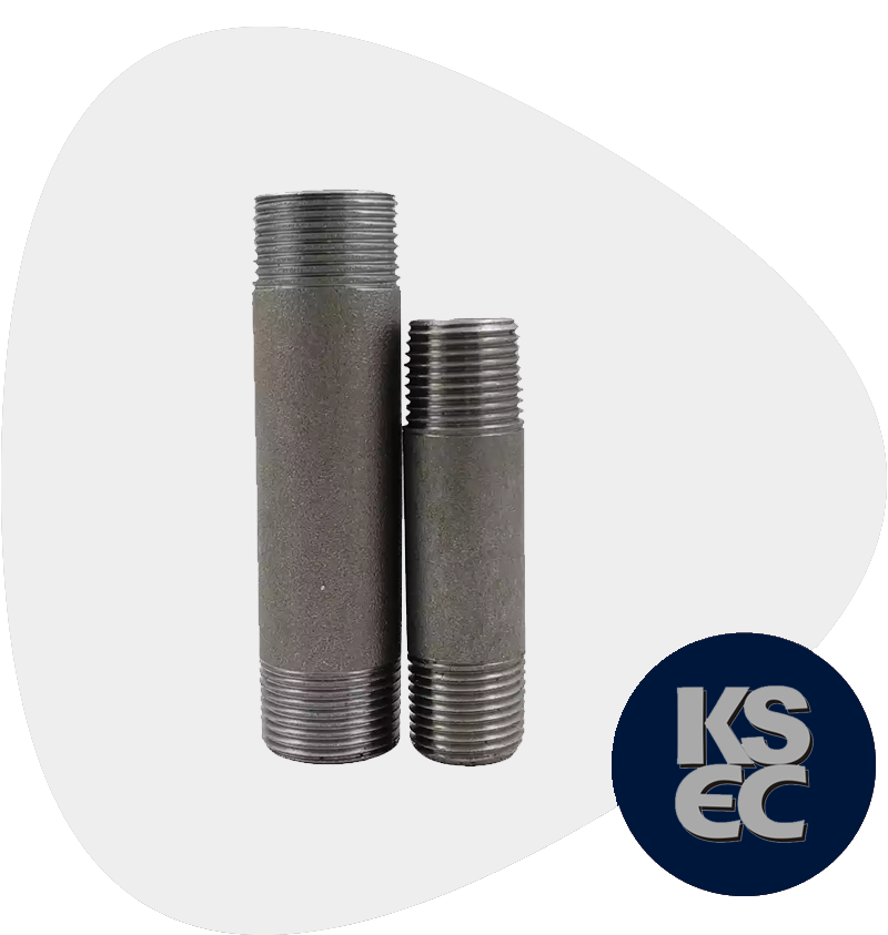 Carbon Steel Forged Threaded Pipe Nipple