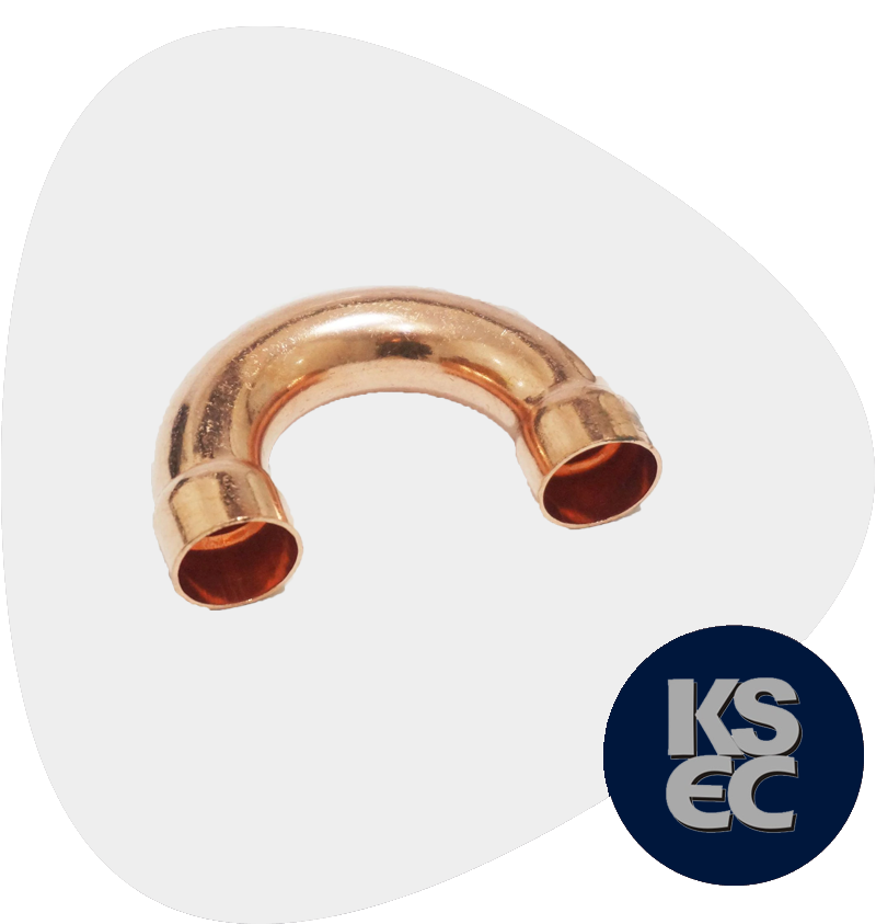 Cupro Nickel Butt weld 180° Long Radius Elbow