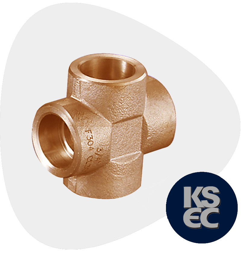 Cupro Nickel Forged Socket Weld Cross