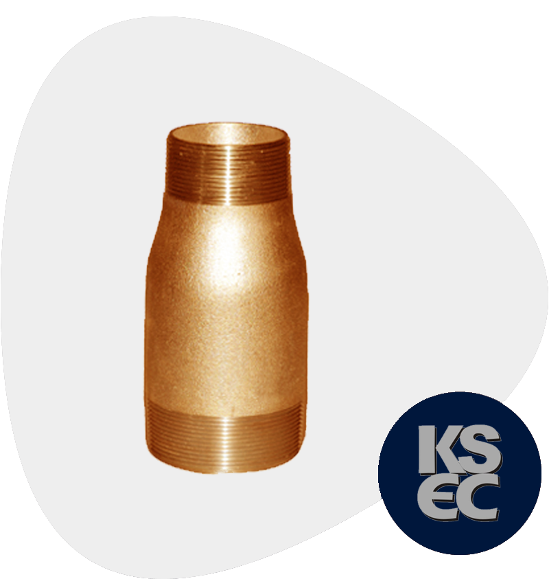 Cupro Nickel Forged Threaded Swage Nipple