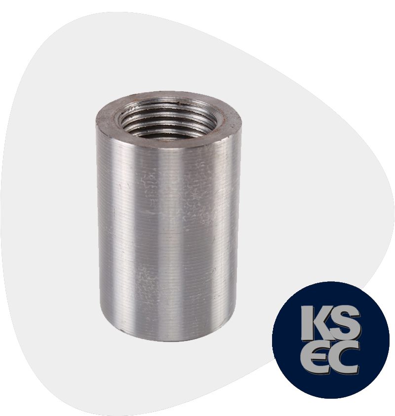 Duplex/Super Duplex Steel Forged Threaded Full Coupling
