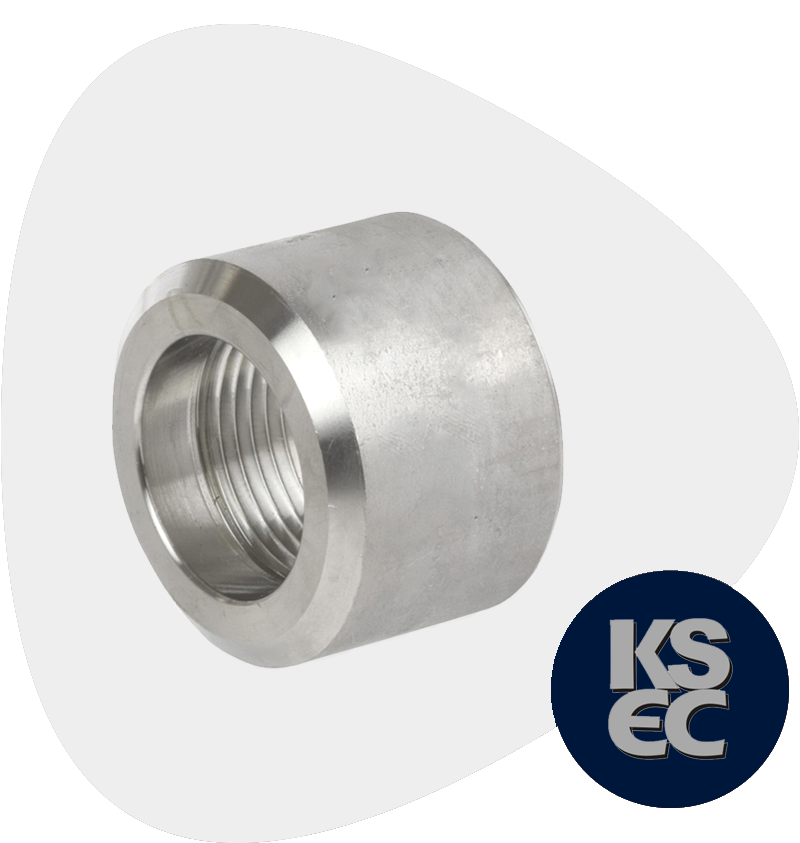 Duplex/Super Duplex Steel Forged Threaded Pipe Cap