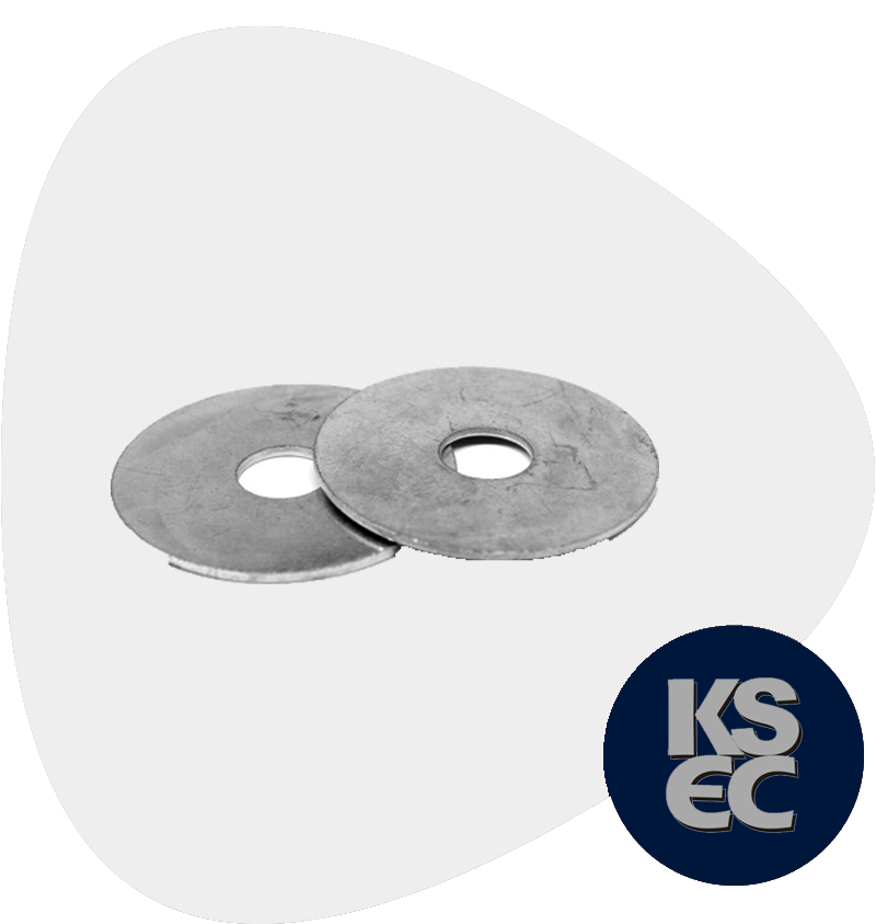 Chrome Moly Steel Fender Washers