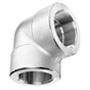 High Nickel Alloy Forged Threaded 90° Elbow