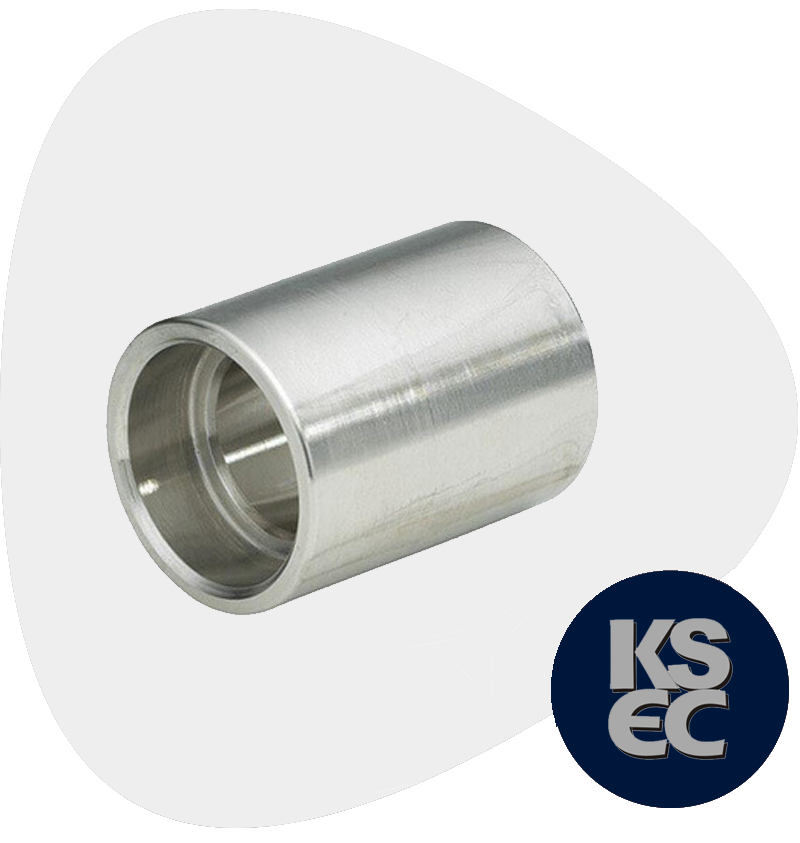 High Nickel Alloy Forged Socket Weld Full Coupling