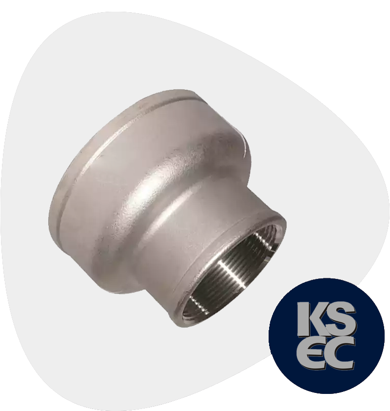 High Nickel Alloy Forged Threaded Reducing Coupling