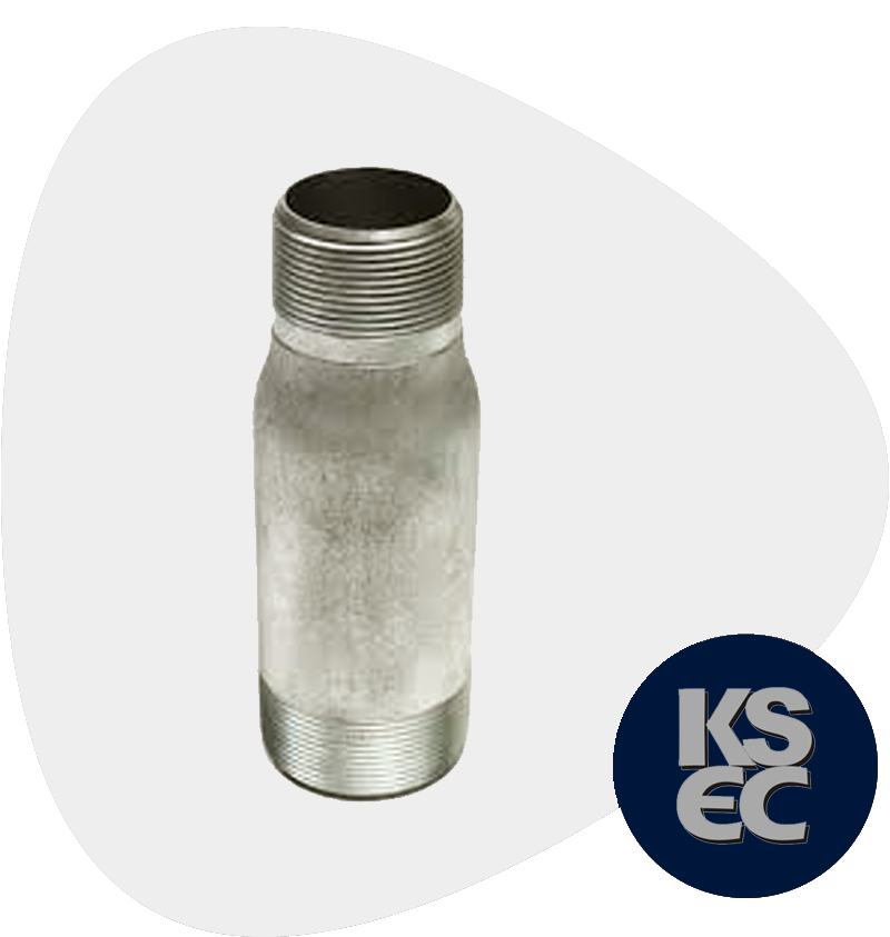 High Nickel Alloy Forged Threaded Swage Nipple