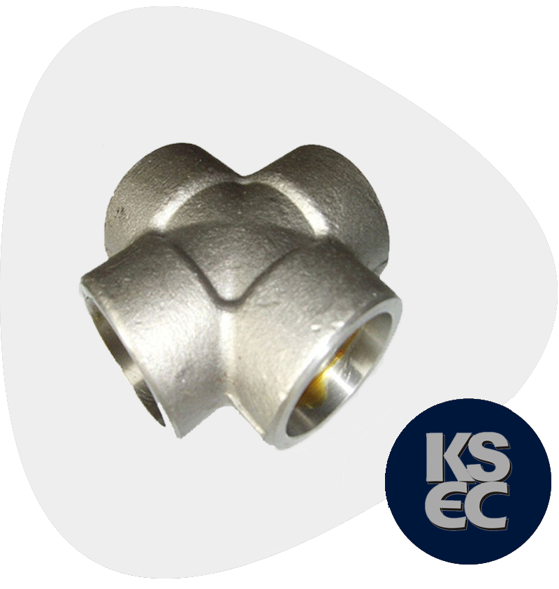 High Nickel Alloy Forged Socket Weld Cross