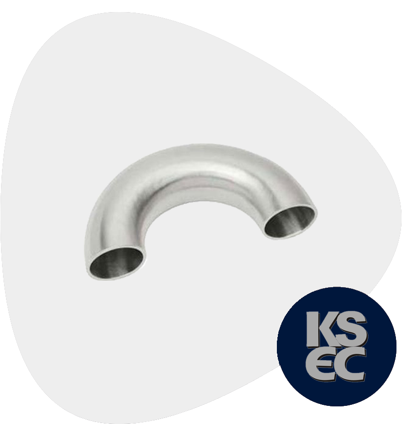 High Nickel Alloy Buttweld 180° Long Radius Elbow