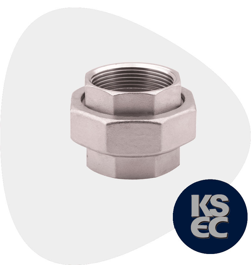 Nickel NPT Threaded Union