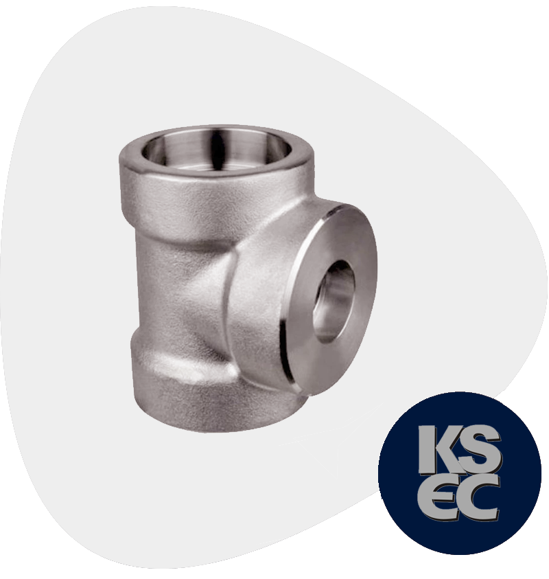Stainless Steel Forged Socket Weld Unequal Tee