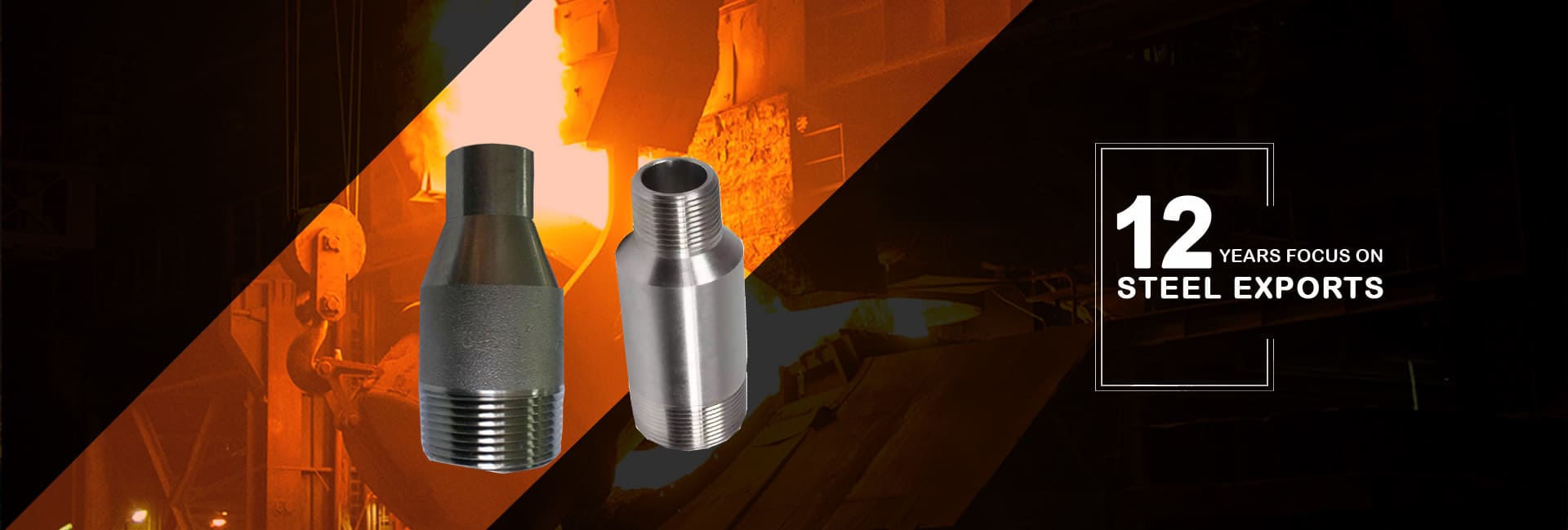 Stainless Steel Forged Swage Nipple