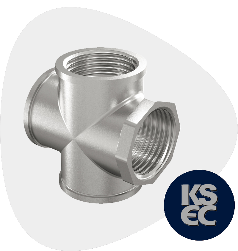 Stainless Steel Forged Threaded Cross