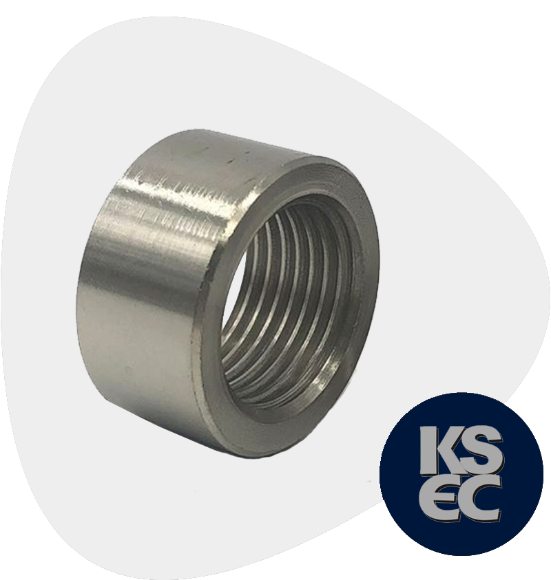 Stainless Steel Forged Threaded Half Coupling